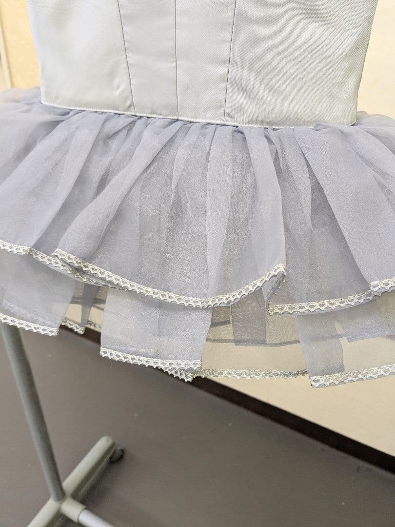 バレエ衣裳/キッズ みにくいあひるの子セット 黄色=7着+グレー