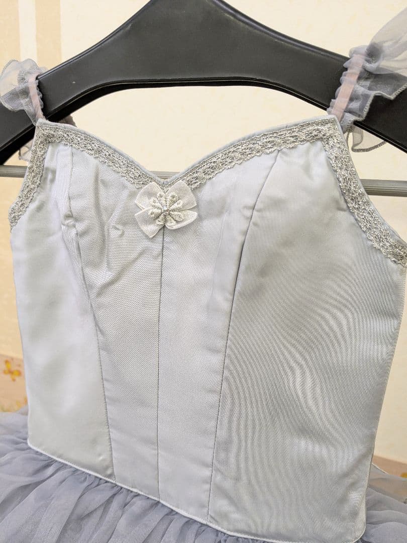 バレエ衣裳/キッズ みにくいあひるの子セット 黄色=7着+グレー