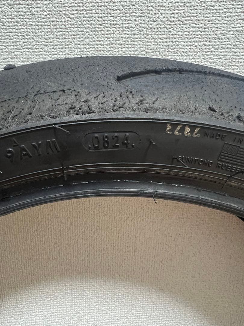 ダンロップQ5 バリ山中古前後セット110/70/17、140/70/17