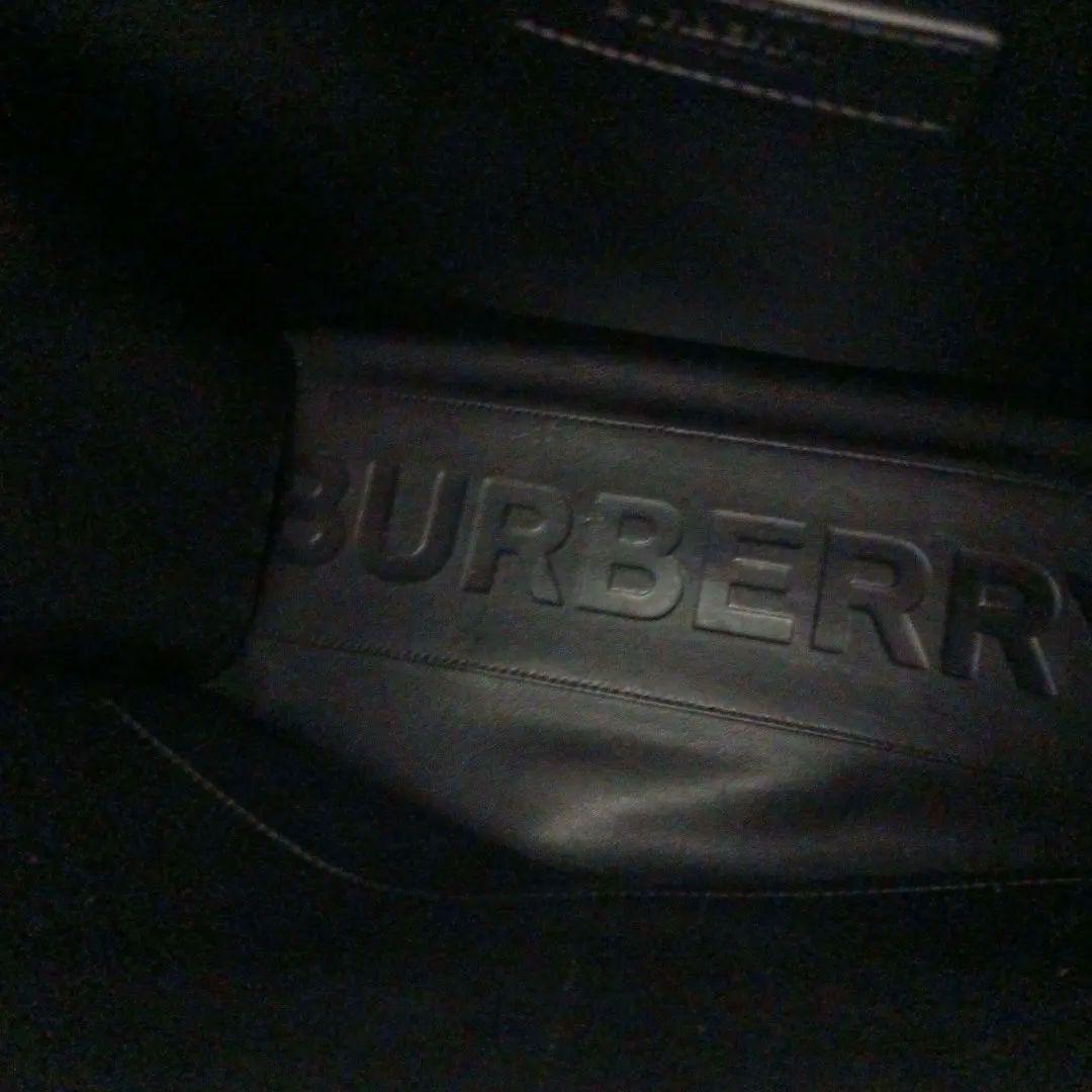 Burberry　バーバリー　TB　モノグラム　ジャガード　トートバッグ