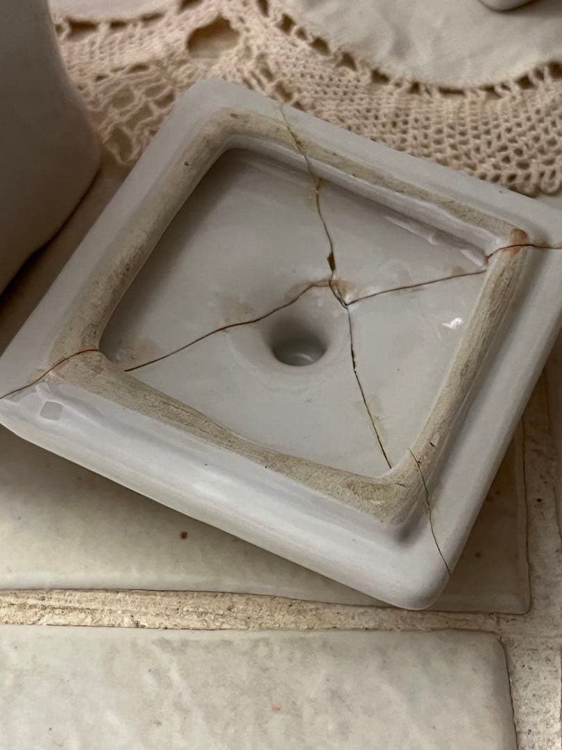 キャニスター5点セット　陶器製