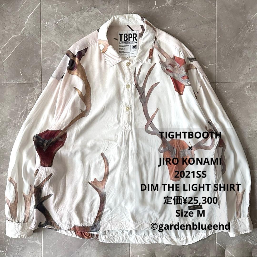 TIGHTBOOTH × JIRO KONAMI プルオーバーシャツ プリント