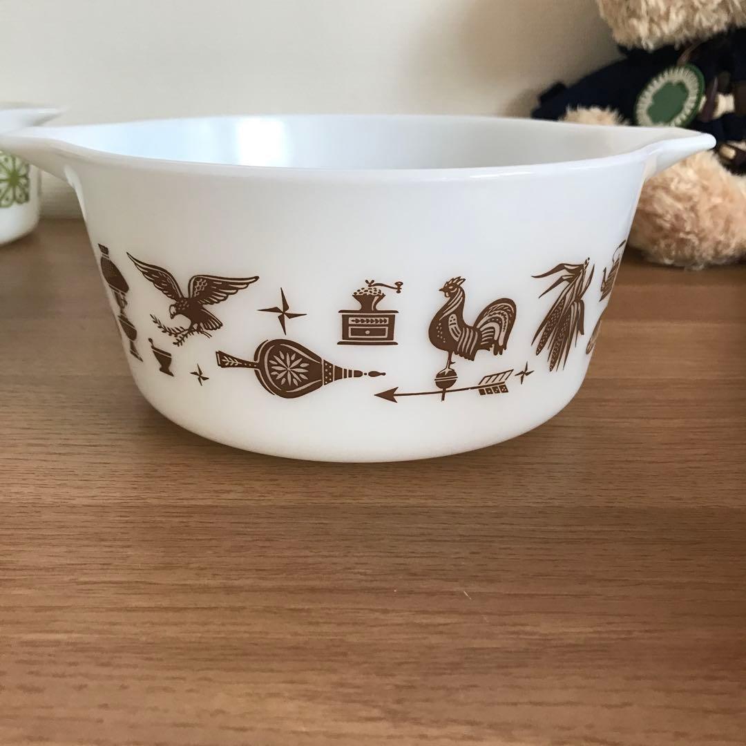 オールドパイレックス　パイレックス　ボウル　キャセロール　ミキシングボウル