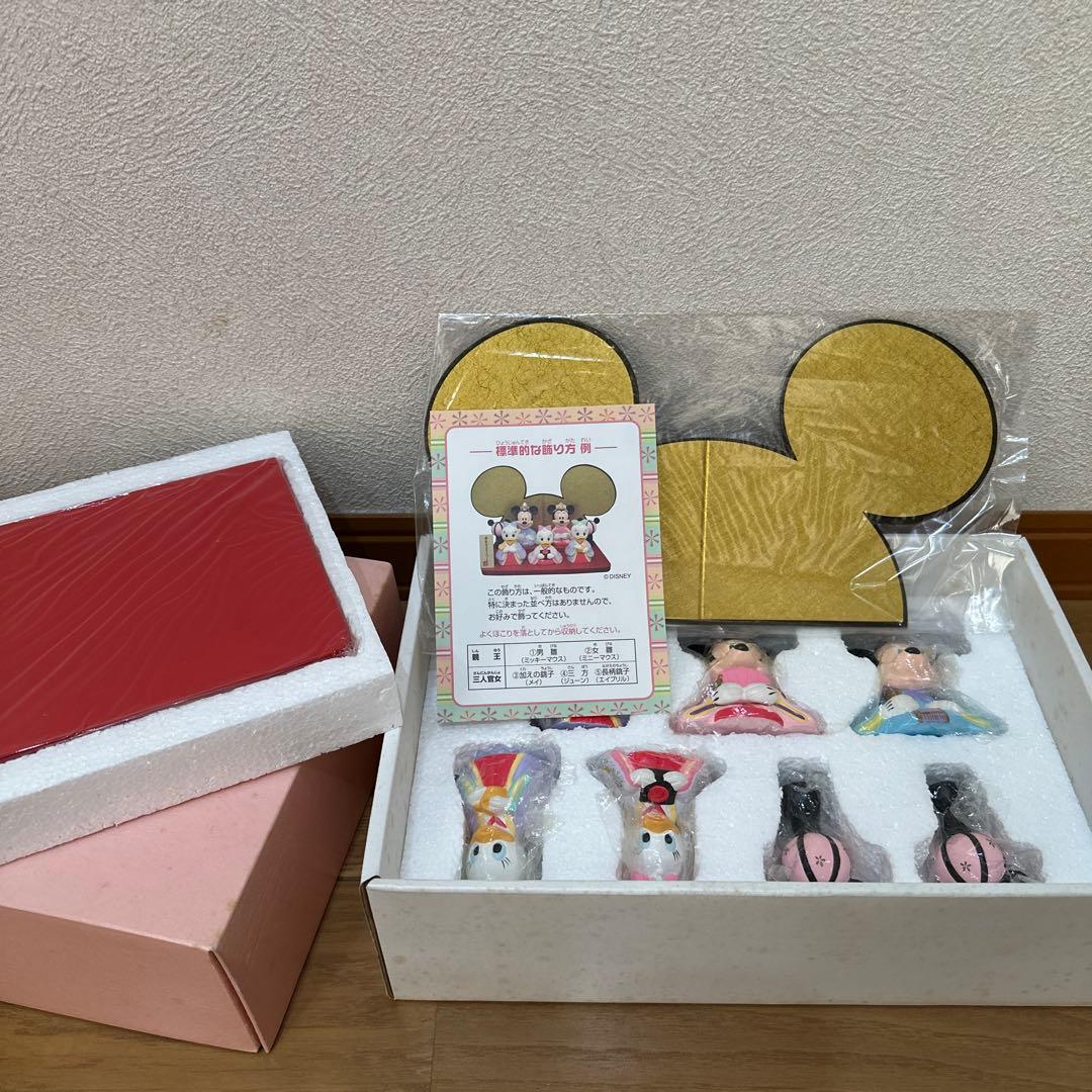 激レア 東京ディズニーリゾート ひな人形 5人飾り
