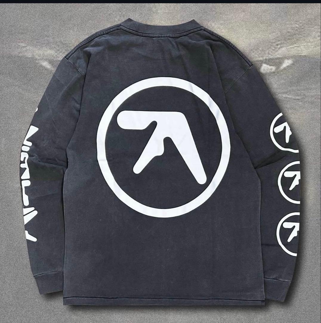 Aphex Twin グラフィック長袖カットソー