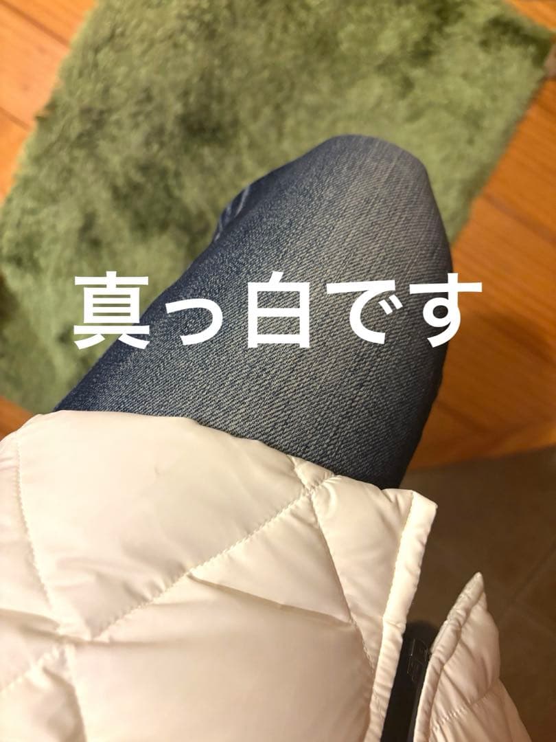 ★おすすめ★seninon ホワイト　フェザー　ダウンコート　ダルファイン