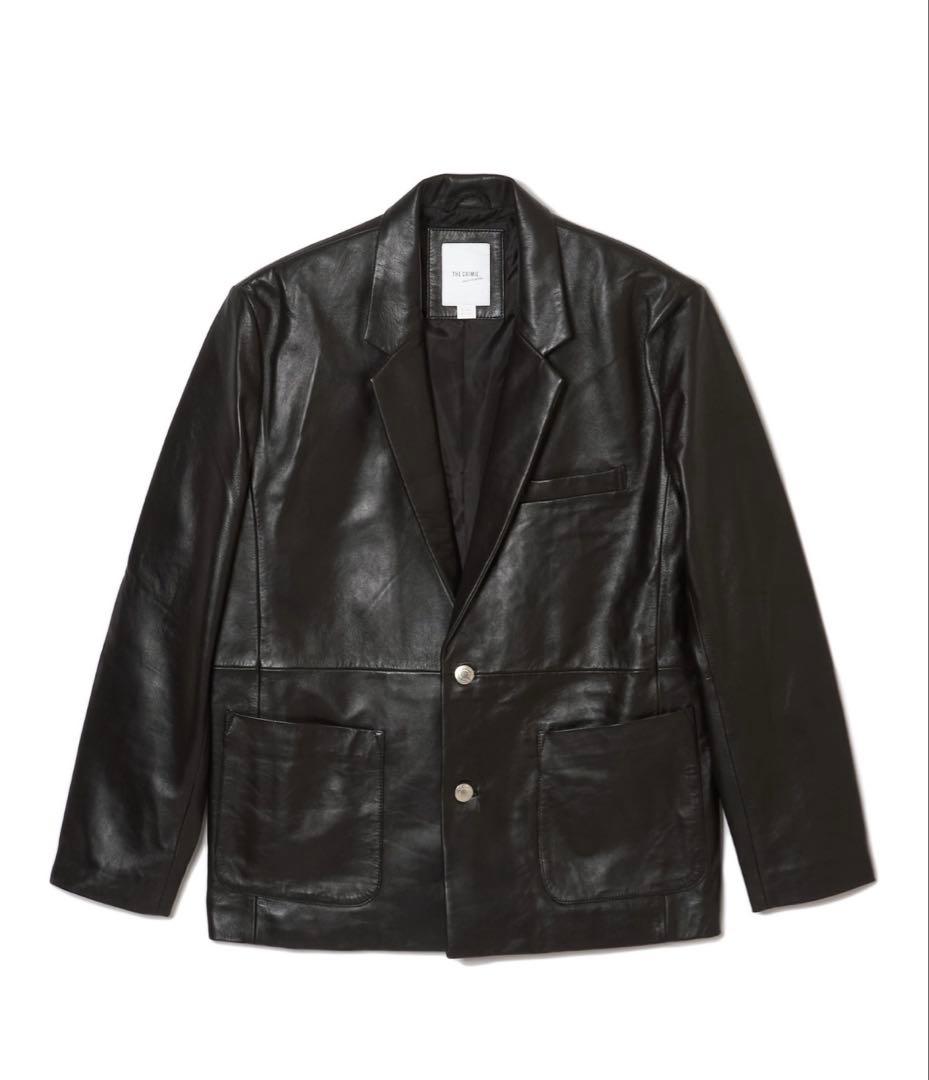 CRIMIE スパニッシュラムレザー ブレザー L