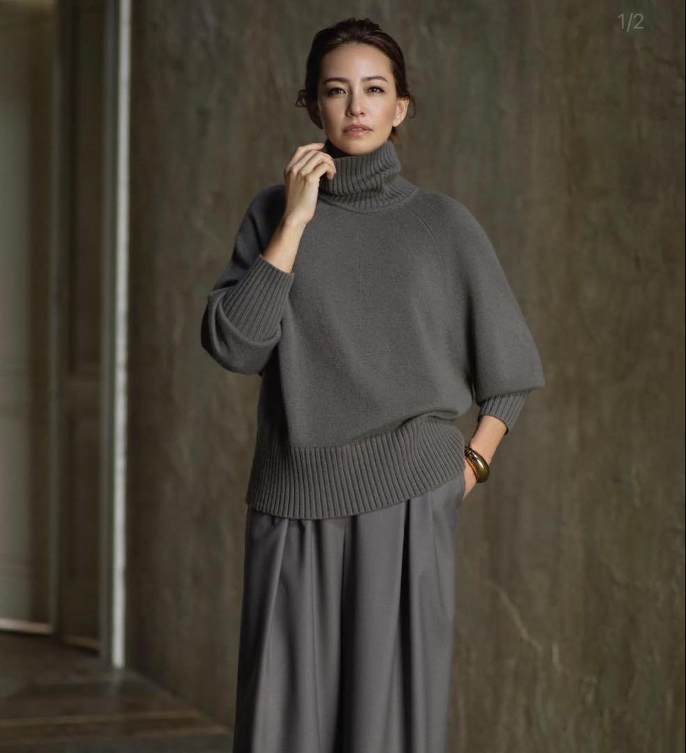 Theory Luxe カシミヤ100% 3wayタートルニット　カーディガン