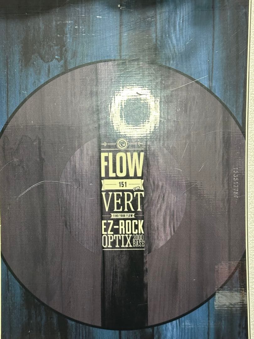 初心者◎ FLOW 151cm / SALOMON ビンディングセット