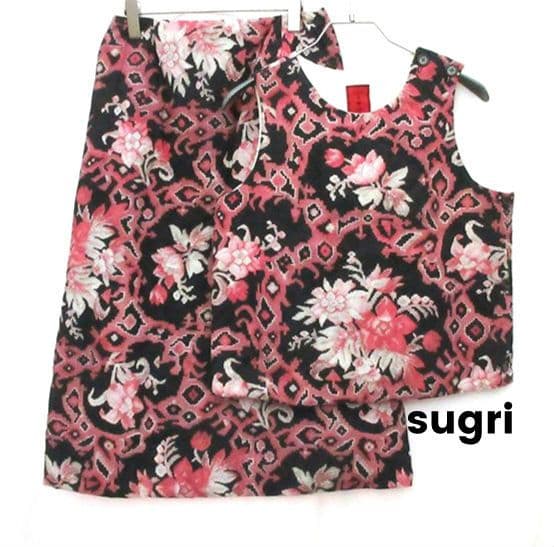 美品　スグリ sugri キルティング キルト ベスト スカート セットアップ