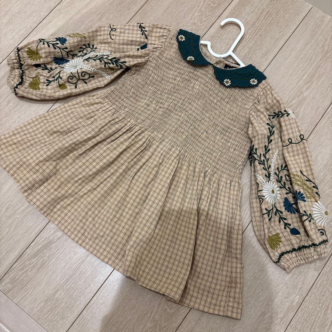 Bonjour diary チュニック　ワンピース　6 y