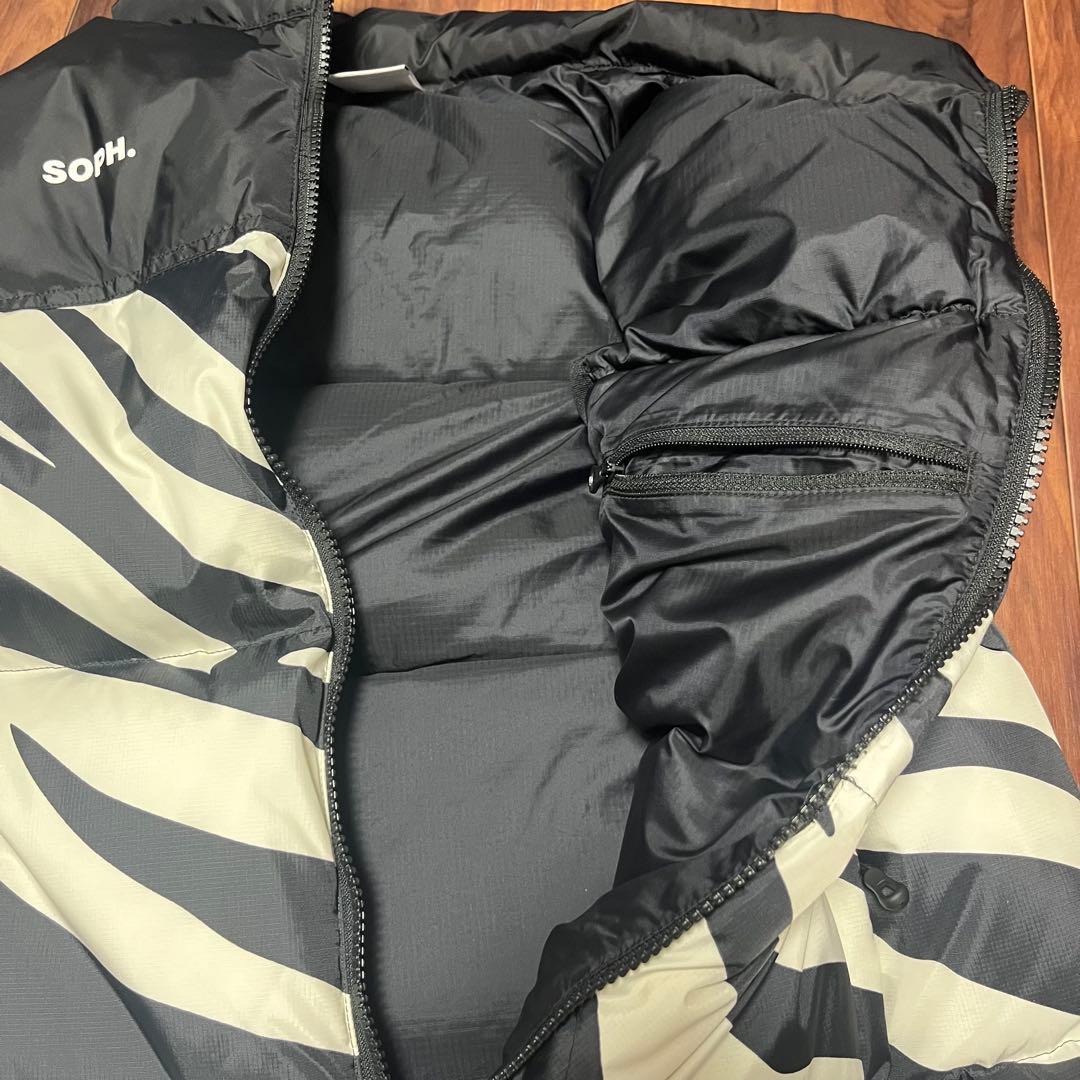 F.C. Real Bristol チョッキ　ダウン　ゼブラ柄　袖なし