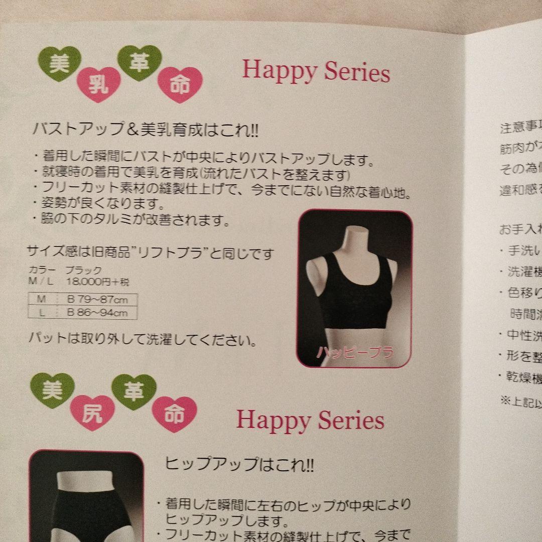 【フェレナ】ハッピーブラ　Lサイズ　ブラック