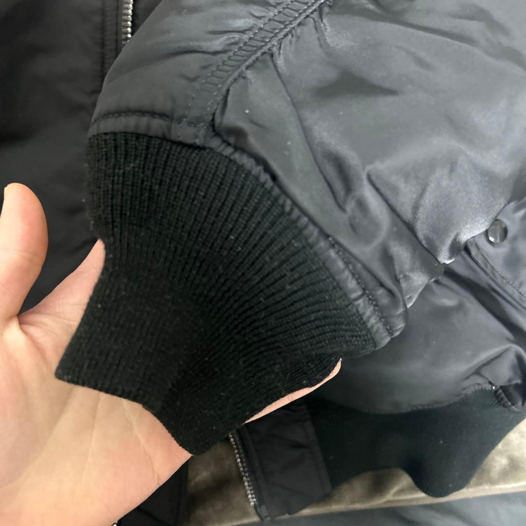 Alpha Industries MA-1 ブラックジャケット Lサイズ