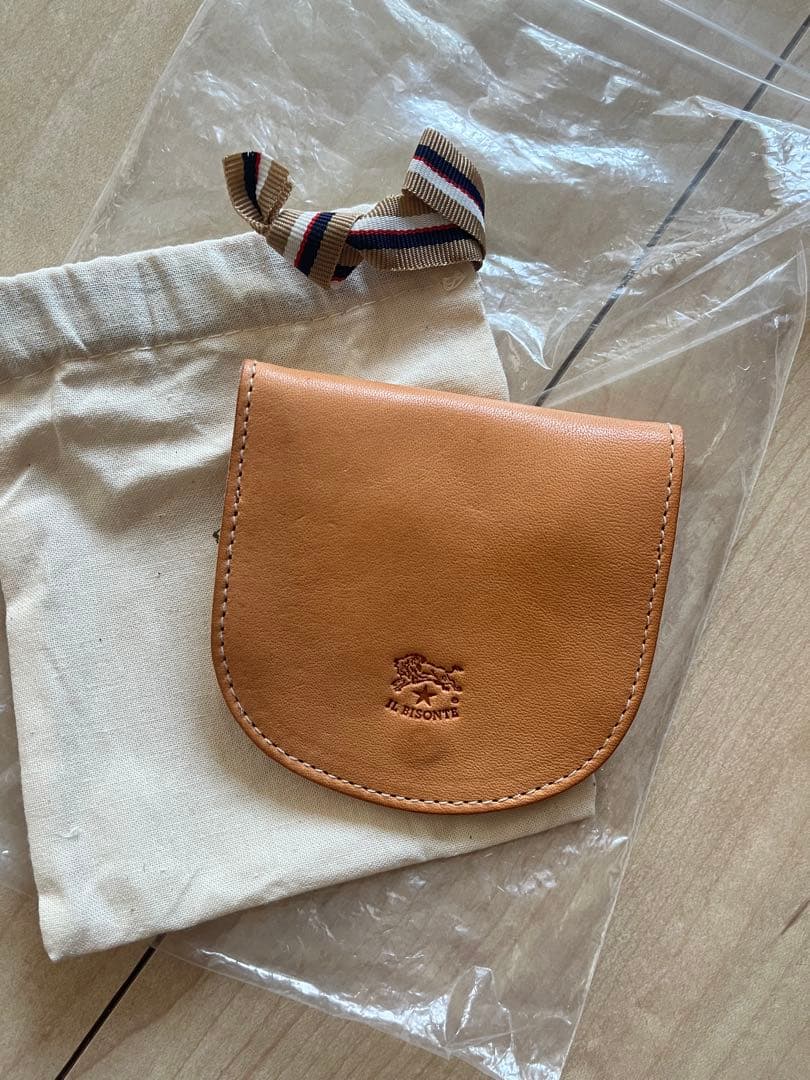 イルビゾンテ パース ケース 本革 レザー ヌメ