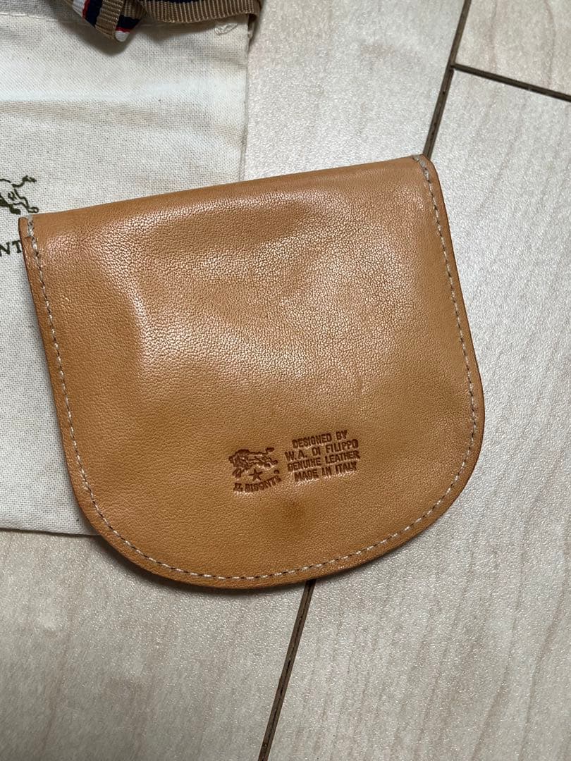 イルビゾンテ パース ケース 本革 レザー ヌメ