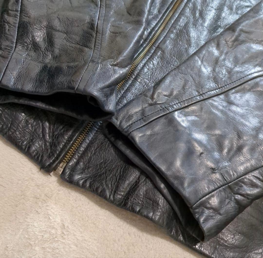 【最終価格】 オールドギャップ 牛革 レザージャケット フルジップ XLサイズ