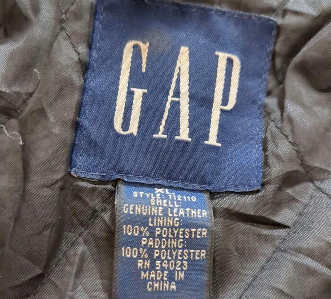 【最終価格】 オールドギャップ 牛革 レザージャケット フルジップ XLサイズ