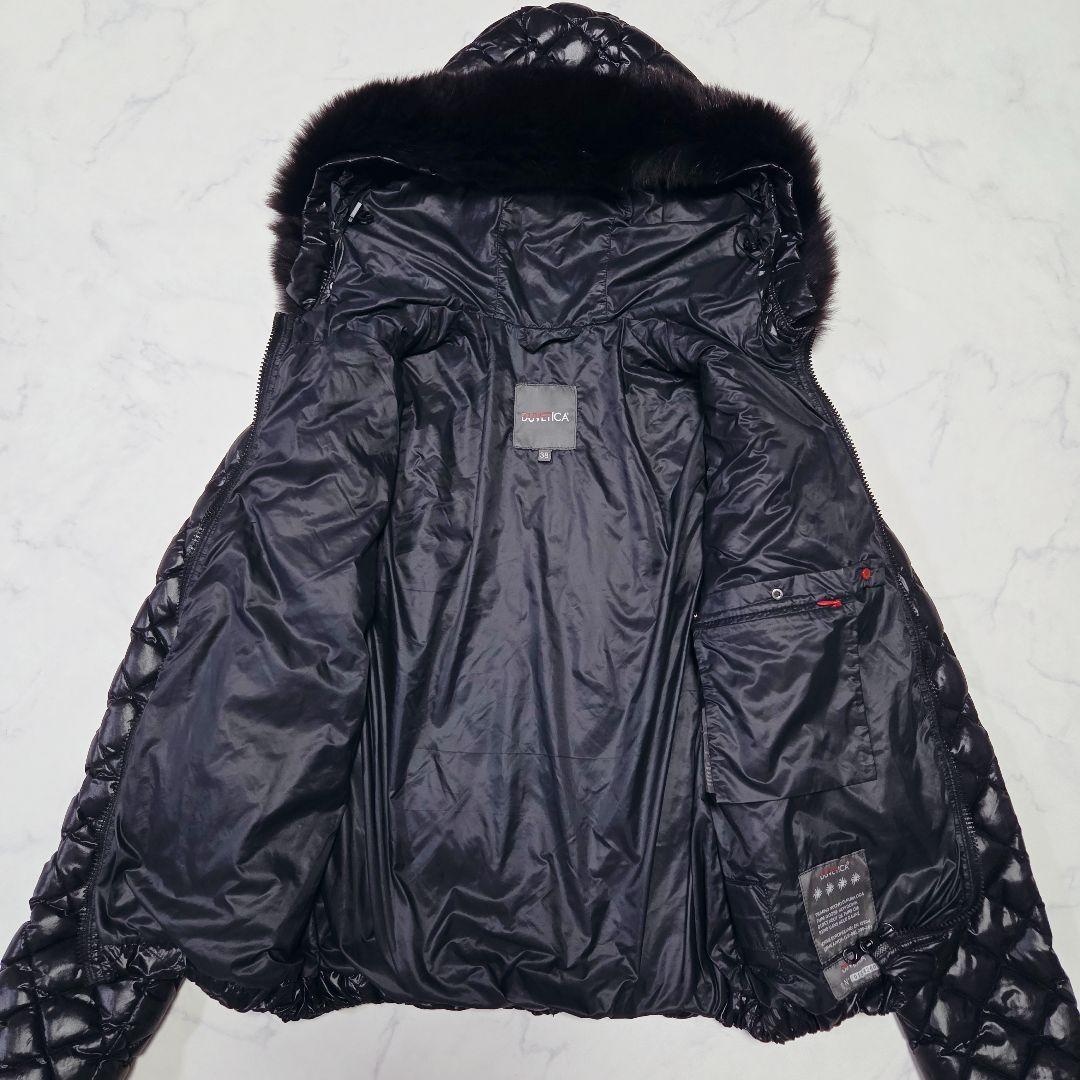 美品✨デュベティカ アイダ キルティング ダウンジャケット フォックスファー