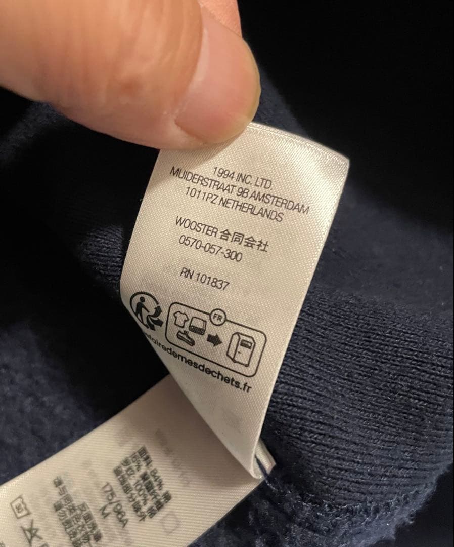 シュプリーム　ボックスロゴパーカーMレシート原本付きSupremeナイキ