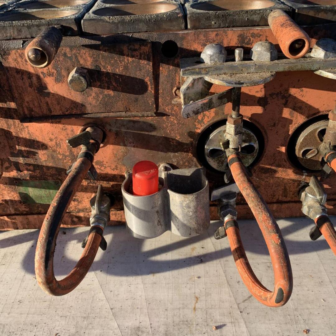 大判焼機　KOYO-K.K　ガス　プロパン用　今川焼　業務用　56穴　28枚