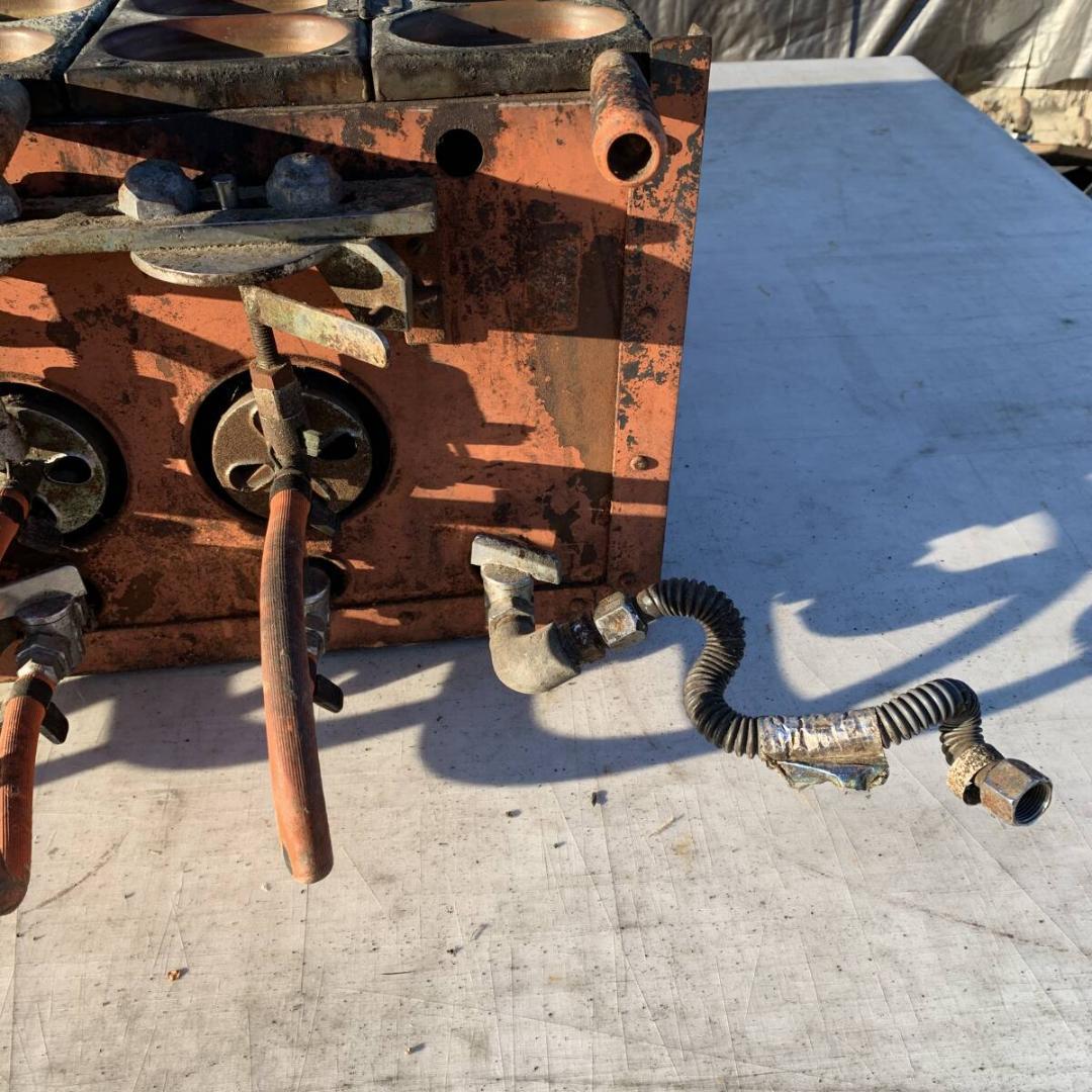 大判焼機　KOYO-K.K　ガス　プロパン用　今川焼　業務用　56穴　28枚