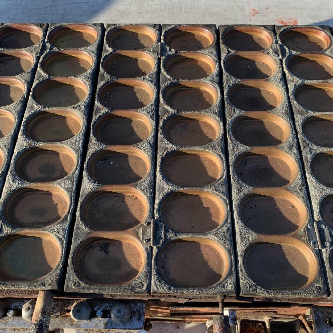 大判焼機　KOYO-K.K　ガス　プロパン用　今川焼　業務用　56穴　28枚