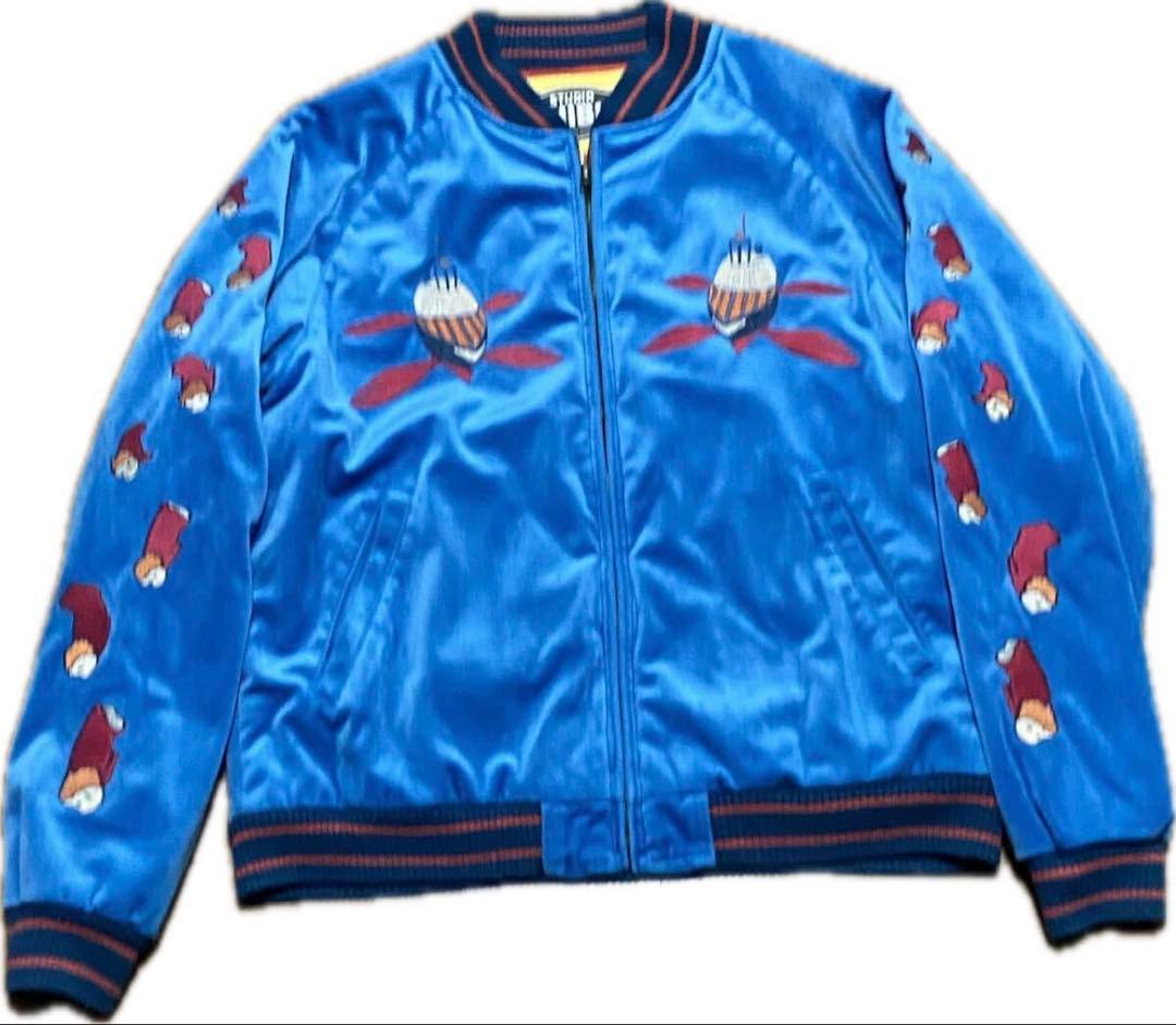 スタジオジブリ　崖の上のポニョ　スカジャン　サイズS ベロア