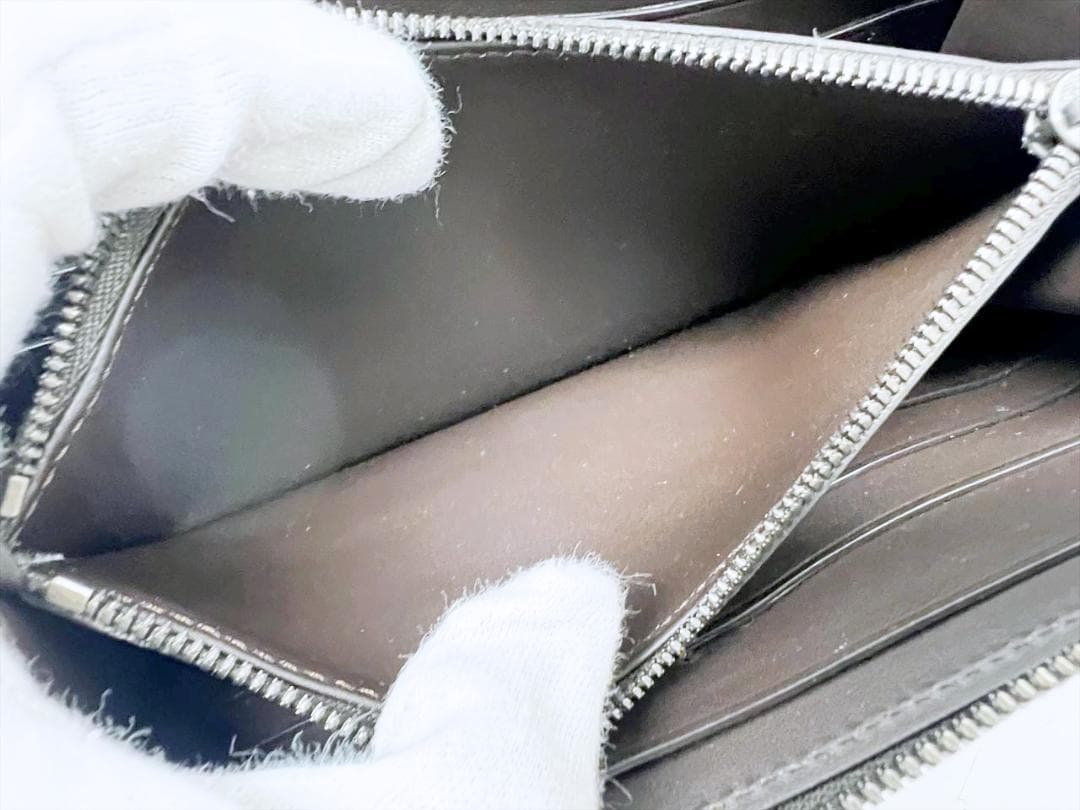 美品　ベルルッティ　イタウバ　スクリットレザー　ロングジップウォレット　長財布