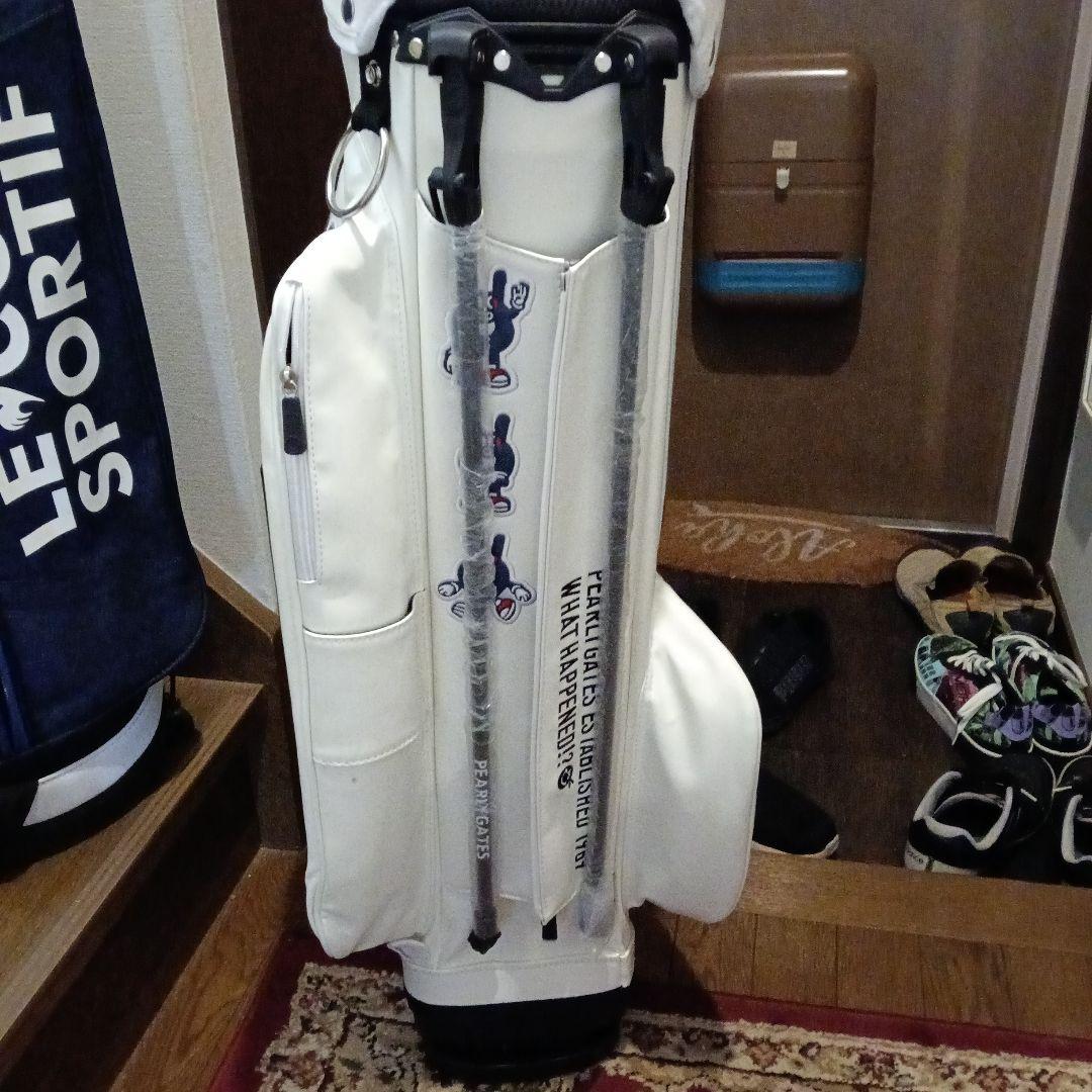 PEARLY GATES キャディバッグ ホワイト