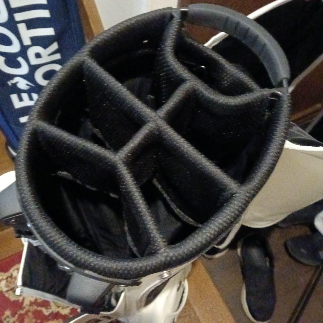 PEARLY GATES キャディバッグ ホワイト