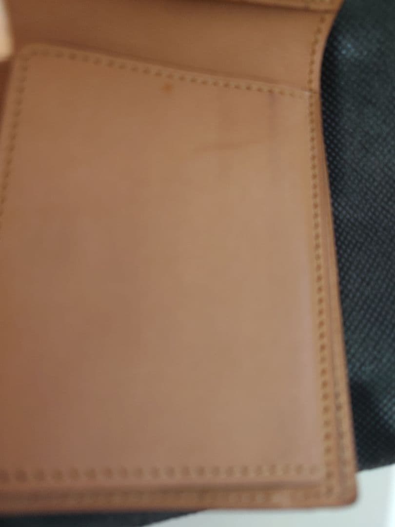 Flathority 二つ折り財布 シェルコードバン　バーボン