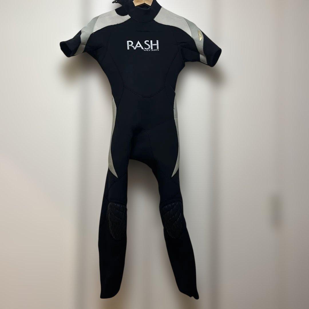 RASH フルスーツ ブラック/シルバージャージ