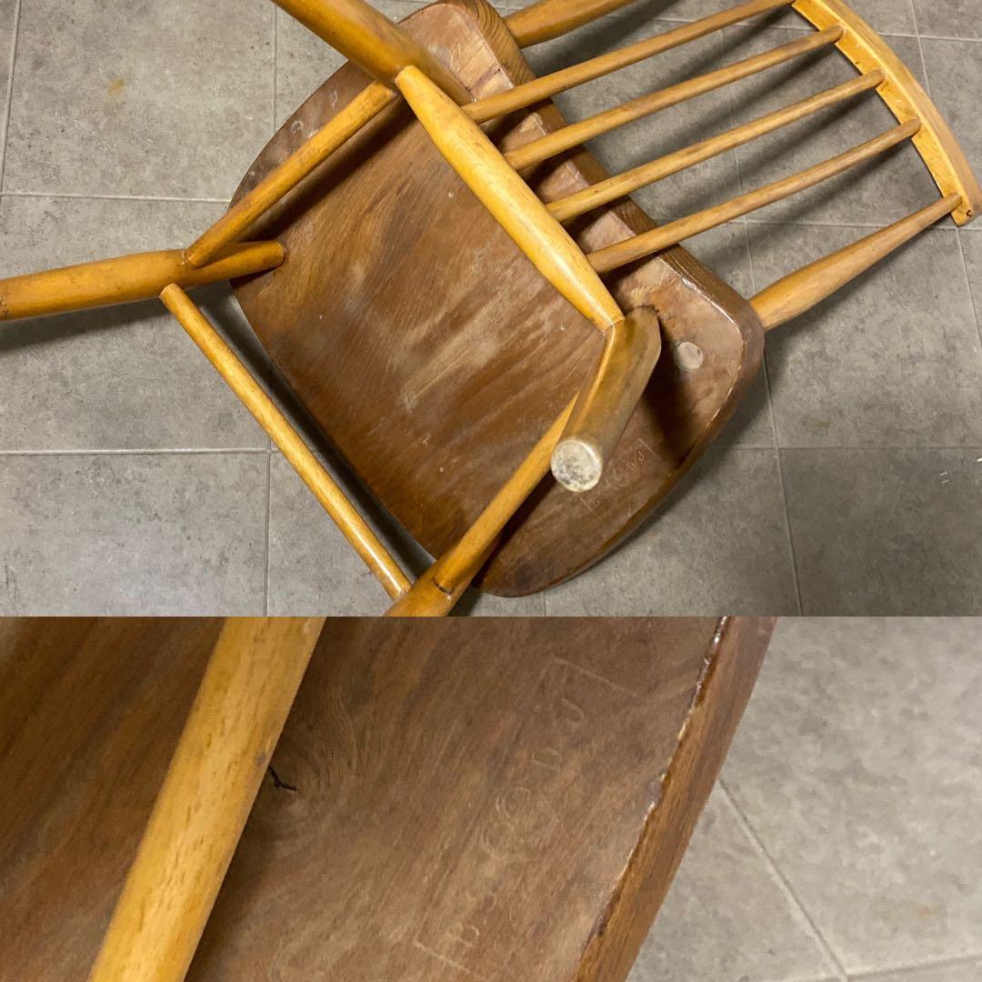 イギリス　ERCOL アーコール ハイツステックバックチェア