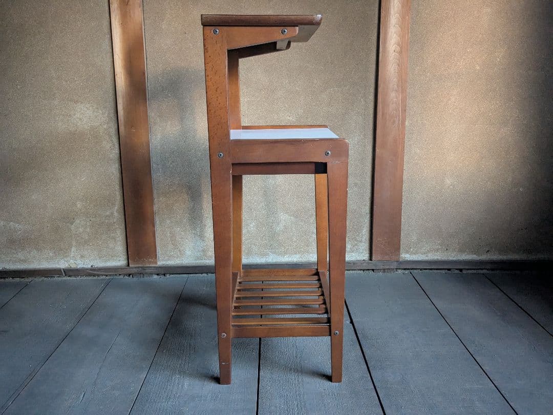 【とんとんちん】オールドカリモク 電話台　ヴィンテージ　KARIMOKU