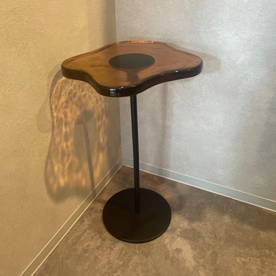 【廃番】ラバ オレンジ　サイドテーブル