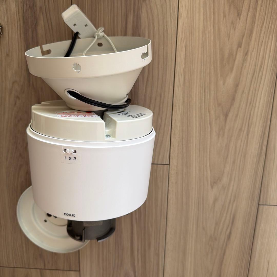 オーデリック　シーリングファン WF237P1 ホワイト