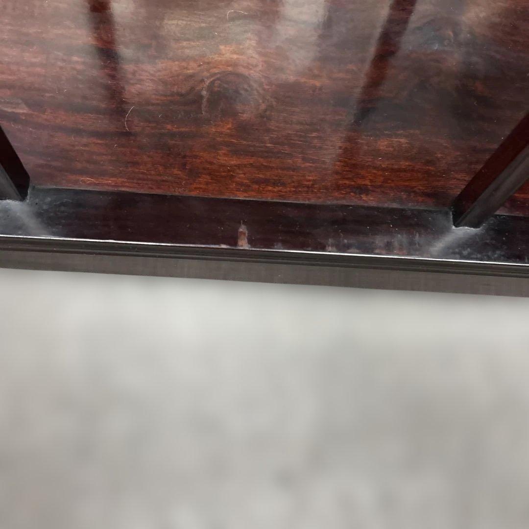 アンティーク飾り棚　中国　骨董置き　ガラスケース