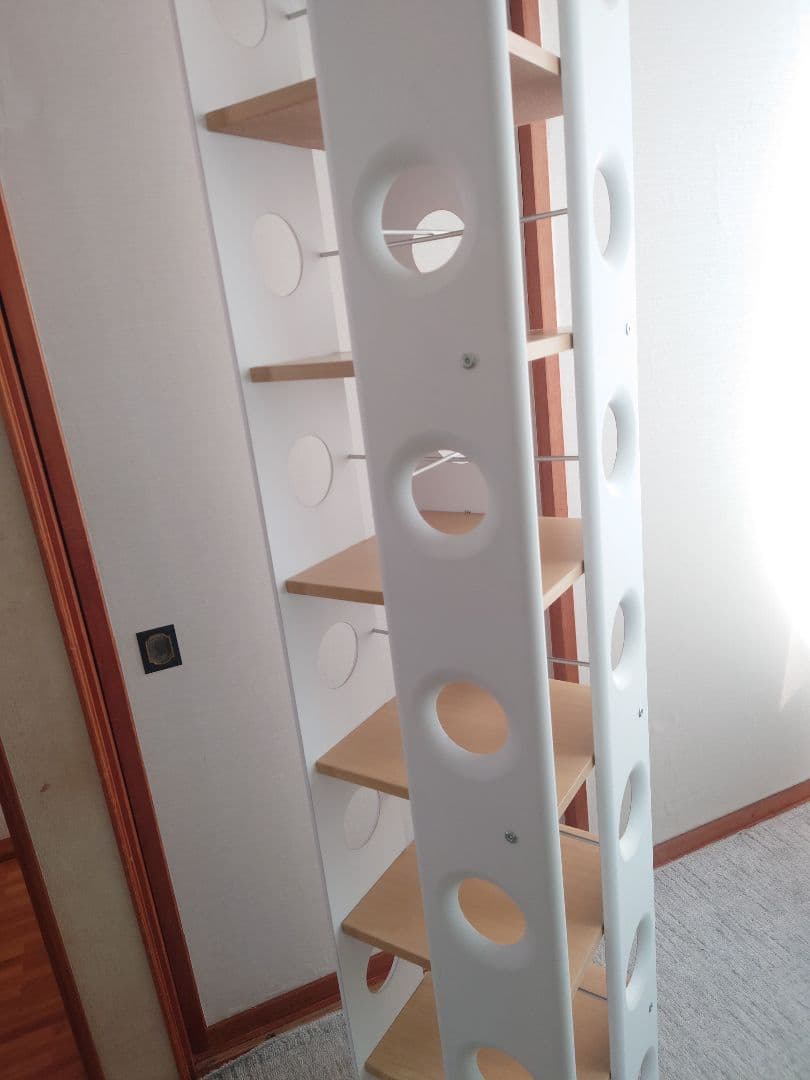 回転式の本棚　回転コミックラック7段タイプ