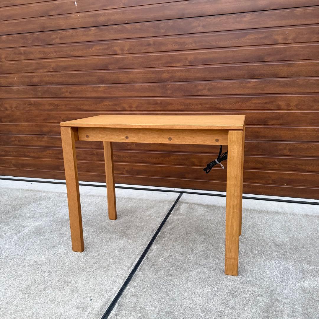 美品 カリモク デスク 電源ユニット付き 購入価格7万