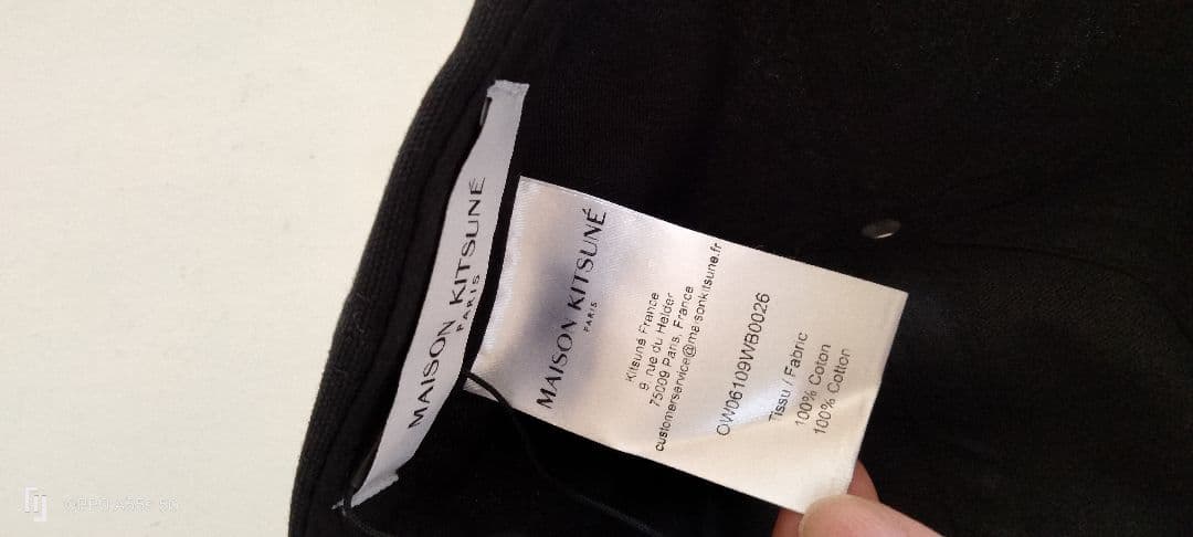 ★ラスト1点★新品タグ付★メゾンキツネ ベビーフォックスキャップ ユニセックス