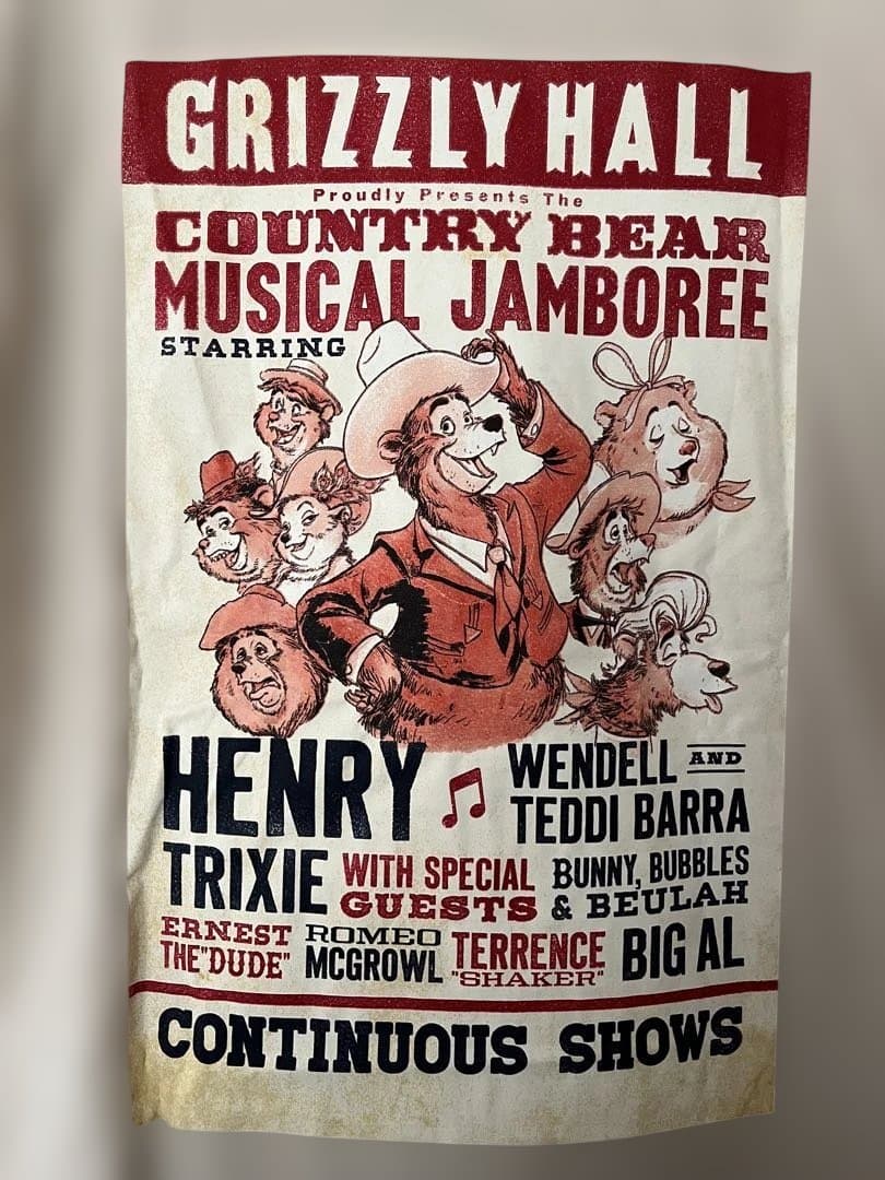 ディズニー カントリーベア Tシャツ マジックキングダム XLサイズ 新品未使用