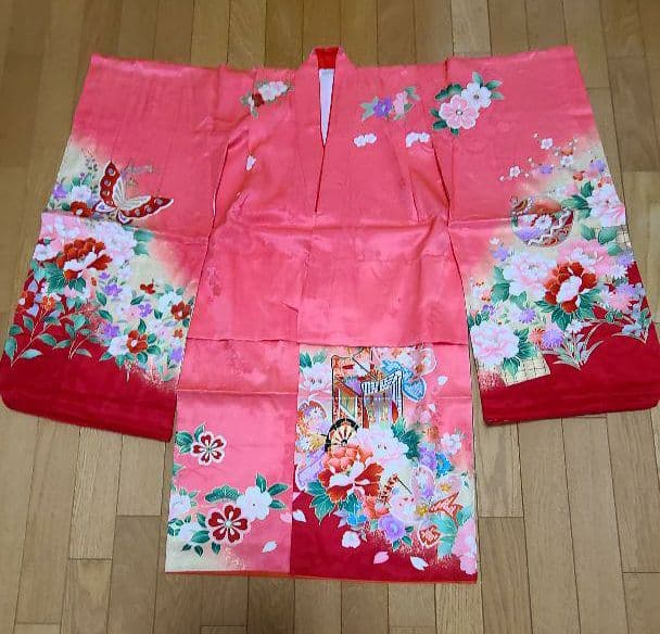 お正月　七五三　帯　草履セット