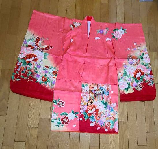 お正月　七五三　帯　草履セット