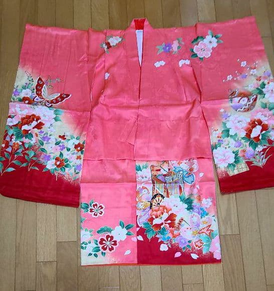 お正月　七五三　帯　草履セット