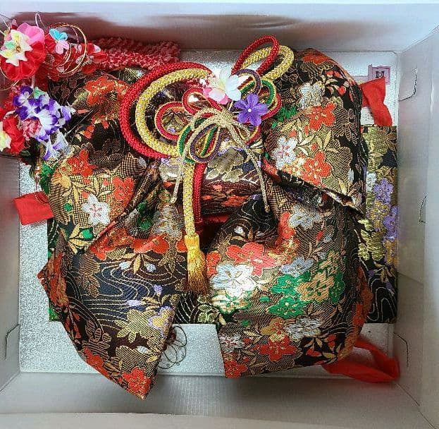 お正月　七五三　帯　草履セット