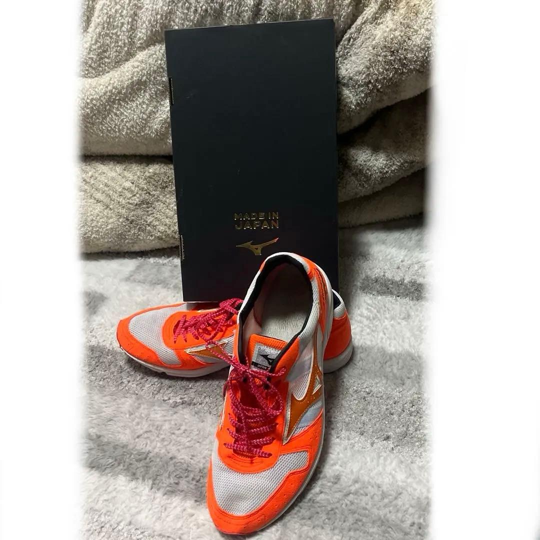 MIZUNO/ランニングシューズ/ウェーブエンプラージャパン4/26センチ