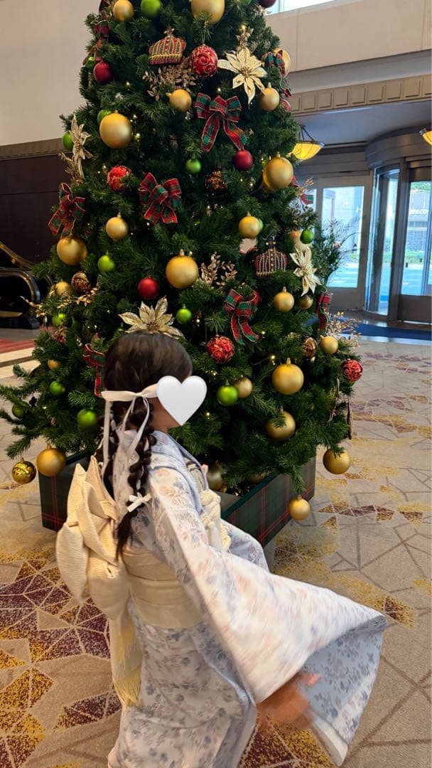 七五三　7歳　女の子 子供用着物フルセット