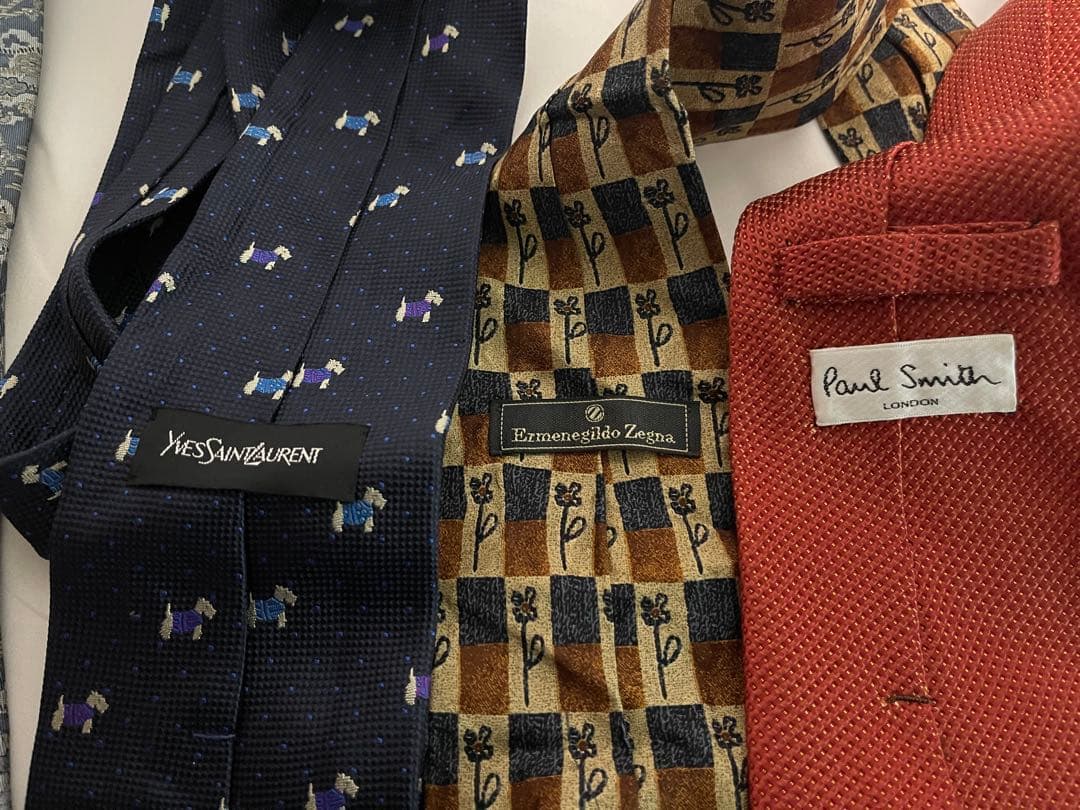 ★31点★まとめ★ハイブランド ネクタイ★HERMES★ゼニア★Dior★YSL