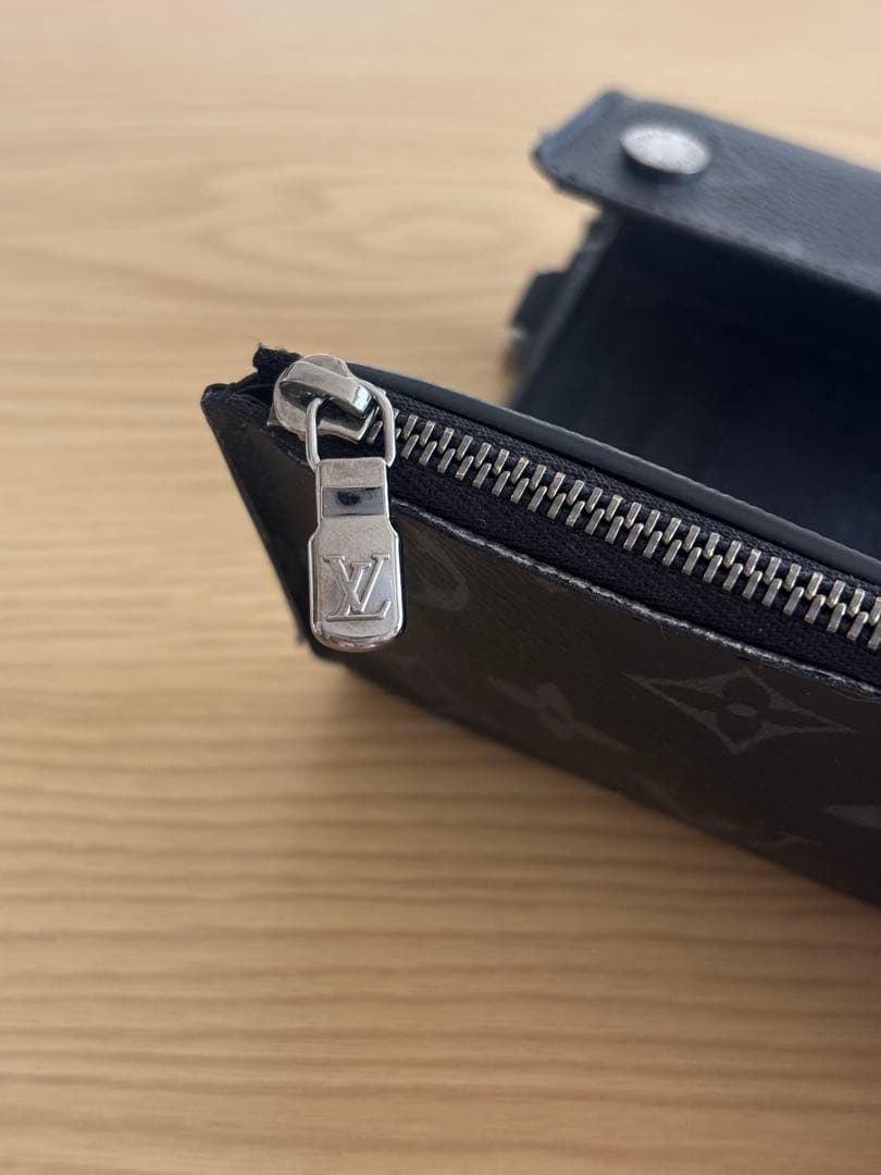 Louis Vuitton ブラック 三つ折り財布